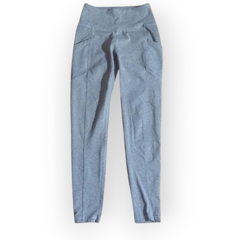 Balance Collection Leggings Small Oatmeal Heather Gray